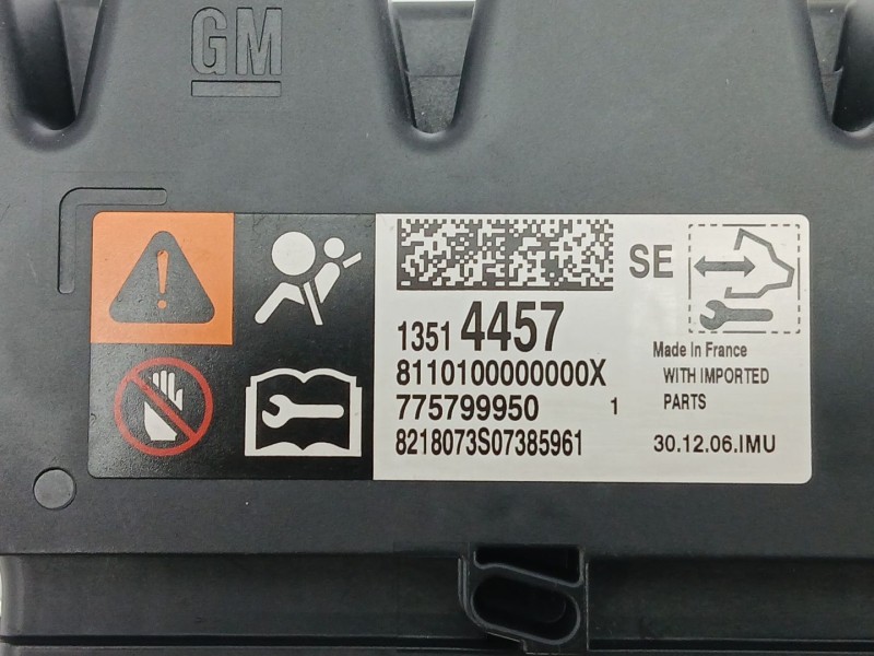 Recambio de kit airbag para opel astra k sports tourer (b16) 1.4 turbo (35) referencia OEM IAM 39085189 775799950 13514457