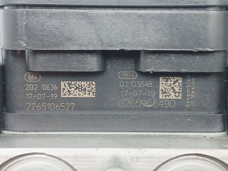 Recambio de abs para jeep cherokee (kl) 2.2 crd 4x4 referencia OEM IAM P68371199AA 2265106527 0265956490