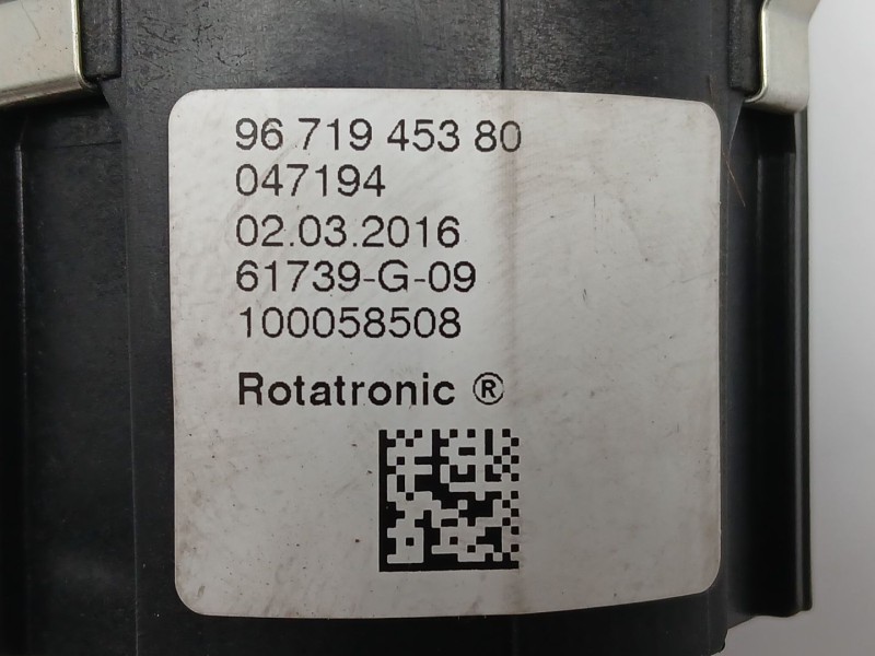 Recambio de palanca cambio para peugeot partner tepee 1.6 bluehdi 100 referencia OEM IAM 9671945380  