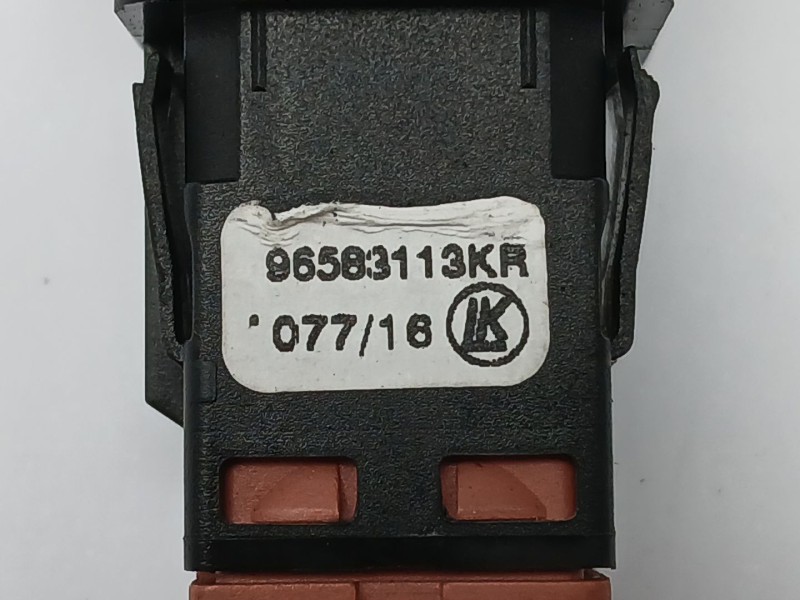 Recambio de warning para peugeot partner tepee 1.6 bluehdi 100 referencia OEM IAM 96583113KR  