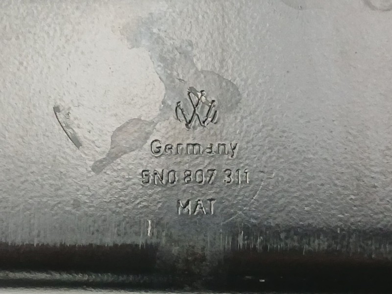 Recambio de refuerzo paragolpes trasero para volkswagen tiguan (5n_) 2.0 tdi 4motion referencia OEM IAM 5N0807311  