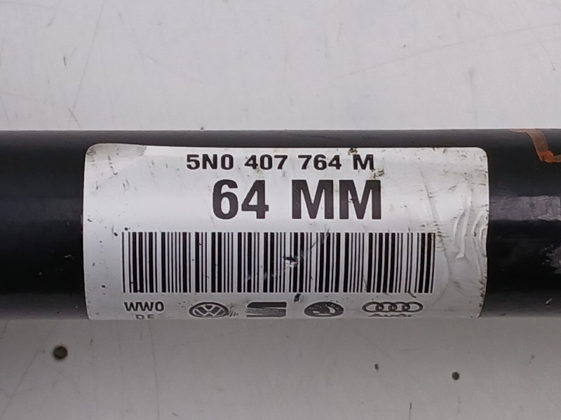 Recambio de transmision delantera derecha para volkswagen tiguan (5n_) 2.0 tdi 4motion referencia OEM IAM 5N0407764M  