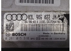 Recambio de centralita motor uce para audi a4 allroad b8 (8kh) 2.0 tdi quattro referencia OEM IAM 03L906022JN 0281015318 03L9060 2