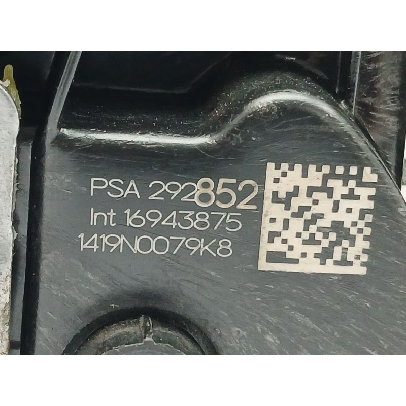 Recambio de cerradura puerta trasera derecha para peugeot 208 ii (ub_, up_, uw_, uj_) 1.5 bluehdi 100 referencia OEM IAM 292852 