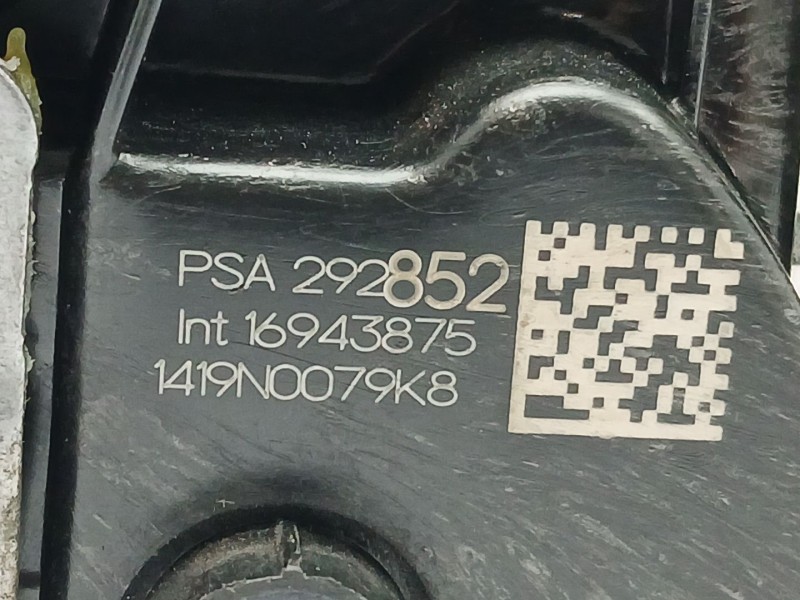 Recambio de cerradura puerta trasera derecha para peugeot 208 ii (ub_, up_, uw_, uj_) 1.5 bluehdi 100 referencia OEM IAM 292852 