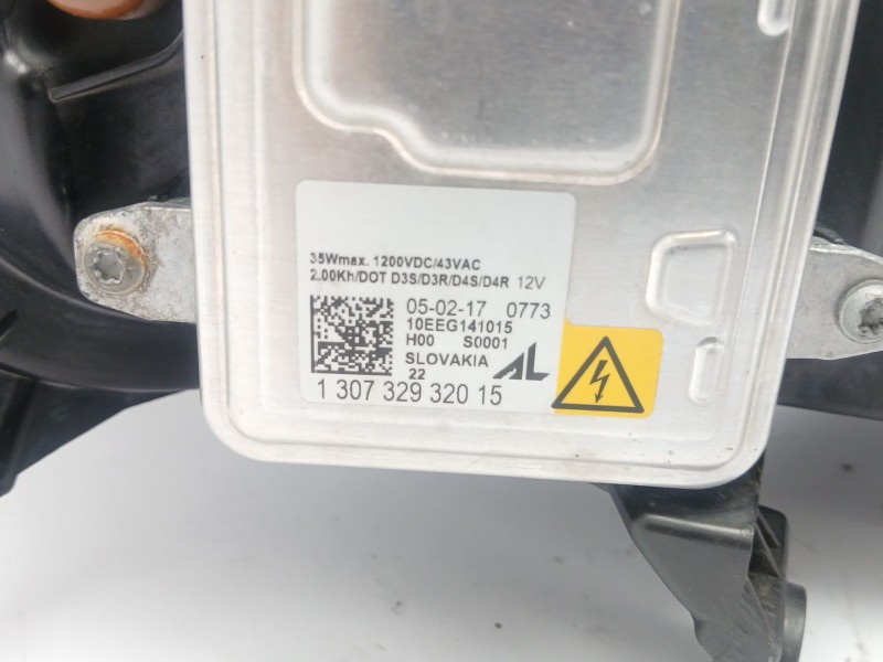 Recambio de faro izquierdo para jeep cherokee (kl) 2.2 crd 4x4 referencia OEM IAM 68102857AI  