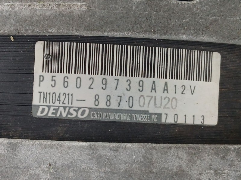 Recambio de alternador para jeep cherokee (kl) 2.2 crd 4x4 referencia OEM IAM P56029739AA  TN1042118870