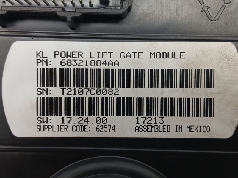 Recambio de modulo electronico para jeep cherokee (kl) 2.2 crd 4x4 referencia OEM IAM 68321884AA  