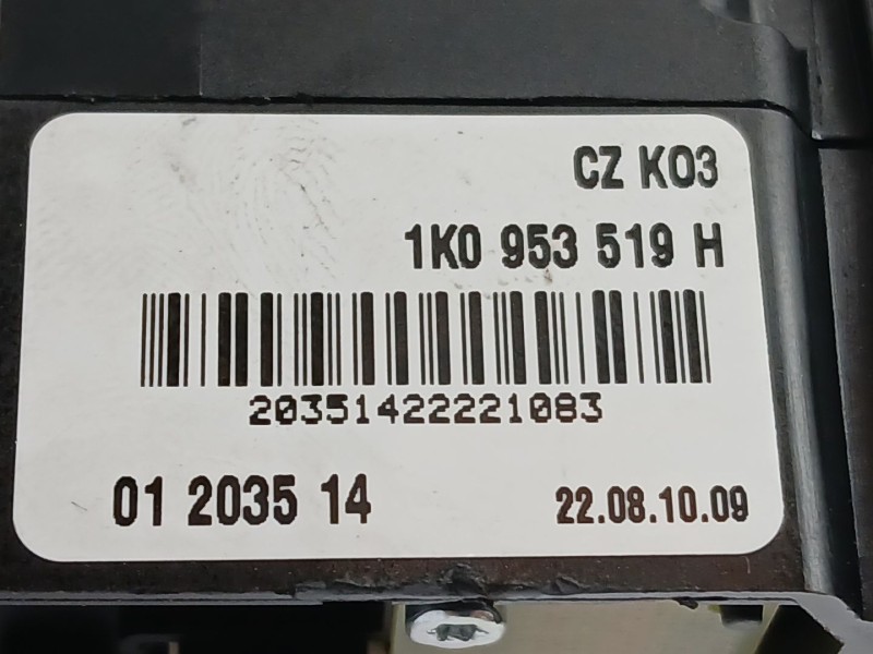 Recambio de mando limpia para seat leon (1p1) 1.9 tdi referencia OEM IAM 1K0953519H  