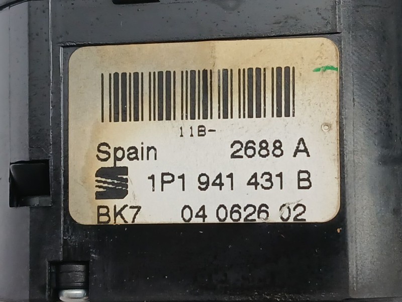Recambio de mando luces para seat leon (1p1) 1.9 tdi referencia OEM IAM 1P1941431B  5P0919094A