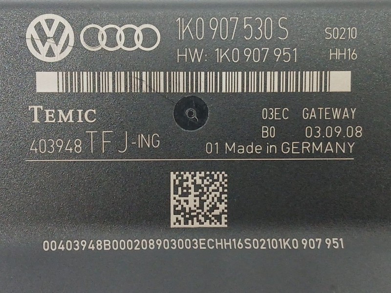 Recambio de modulo electronico para seat leon (1p1) 1.9 tdi referencia OEM IAM 1K0907530S  1K0907951