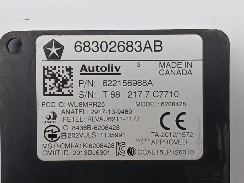 Recambio de modulo electronico para jeep cherokee (kl) 2.2 crd 4x4 referencia OEM IAM 68302683AB  