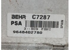 Recambio de intercooler para peugeot 206 hatchback (2a/c) 1.6 hdi 110 referencia OEM IAM 9648402780   2