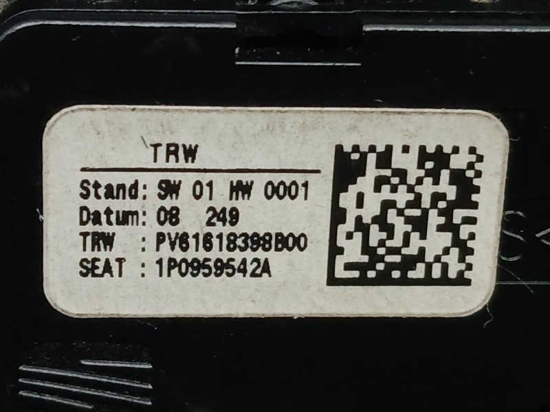 Recambio de volante para seat leon (1p1) 1.9 tdi referencia OEM IAM 5P0419091AD 1P0959537E 1P0959542A