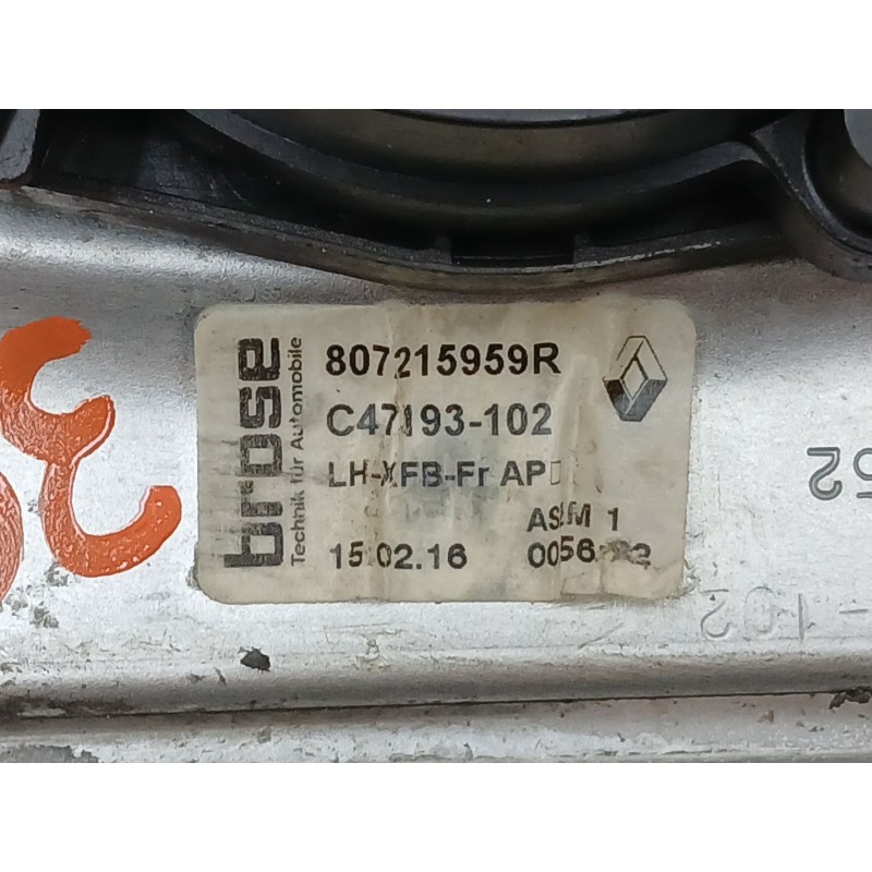 Recambio de elevalunas delantero izquierdo para renault megane iv hatchback (b9a/m/n_) 1.5 dci 90 (b9a1) referencia OEM IAM 8072