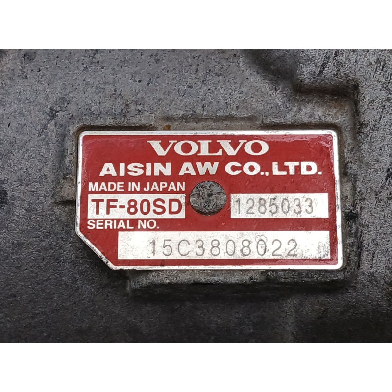 Recambio de caja cambios para volvo v60 i cross country (157) d4 polestar awd referencia OEM IAM TF80SD  