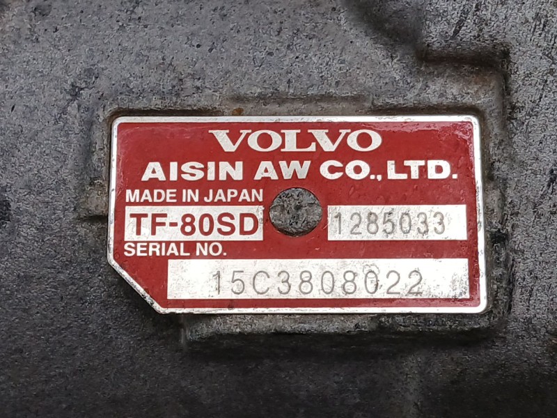 Recambio de caja cambios para volvo v60 i cross country (157) d4 polestar awd referencia OEM IAM TF80SD  
