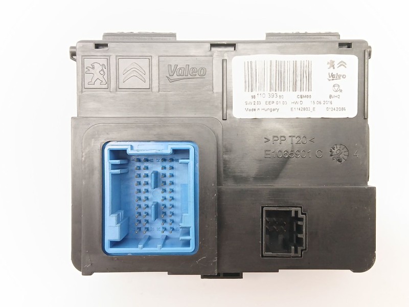 Recambio de modulo electronico para citroën c4 grand picasso ii (da_, de_) 2.0 bluehdi 150 referencia OEM IAM 9811039380  