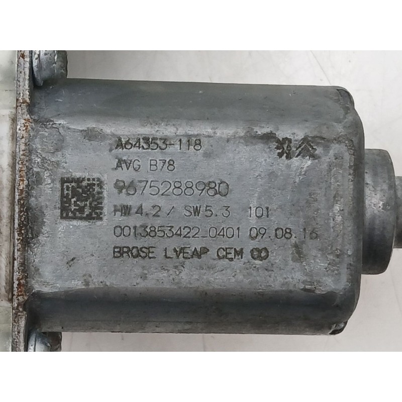 Recambio de elevalunas delantero izquierdo para citroën c4 grand picasso ii (da_, de_) 2.0 bluehdi 150 referencia OEM IAM 967592