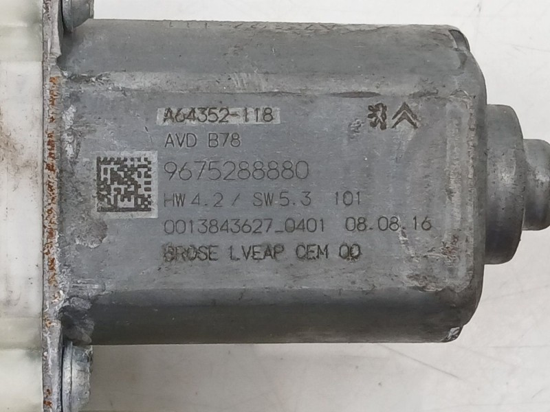 Recambio de elevalunas delantero derecho para citroën c4 grand picasso ii (da_, de_) 2.0 bluehdi 150 referencia OEM IAM 96759246