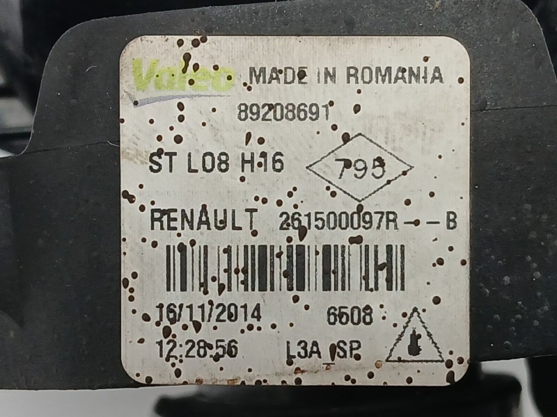 Recambio de faro antiniebla izquierdo para dacia sandero ii 1.5 dci referencia OEM IAM 261500097R  89208691
