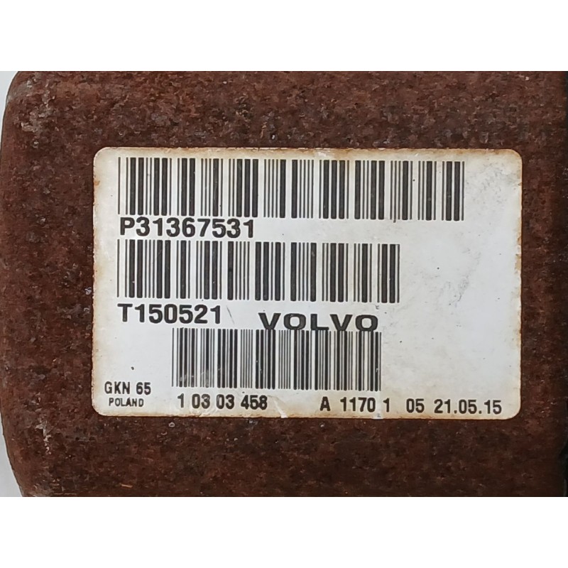 Recambio de transmision delantera izquierda para volvo v60 i cross country (157) d4 polestar awd referencia OEM IAM P31367531  