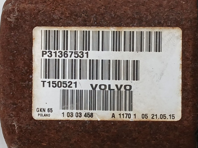 Recambio de transmision delantera izquierda para volvo v60 i cross country (157) d4 polestar awd referencia OEM IAM P31367531  