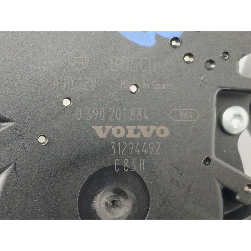 Recambio de motor limpia trasero para volvo v60 i cross country (157) d4 polestar awd referencia OEM IAM 31294492  0390201884