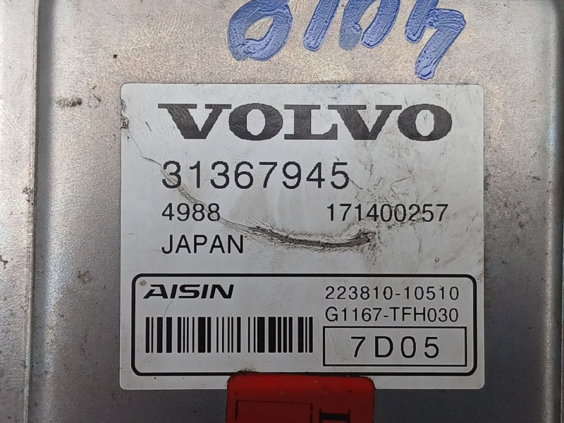 Recambio de modulo electronico para volvo v60 i cross country (157) d4 polestar awd referencia OEM IAM 31367945 G1167TFH030 2238