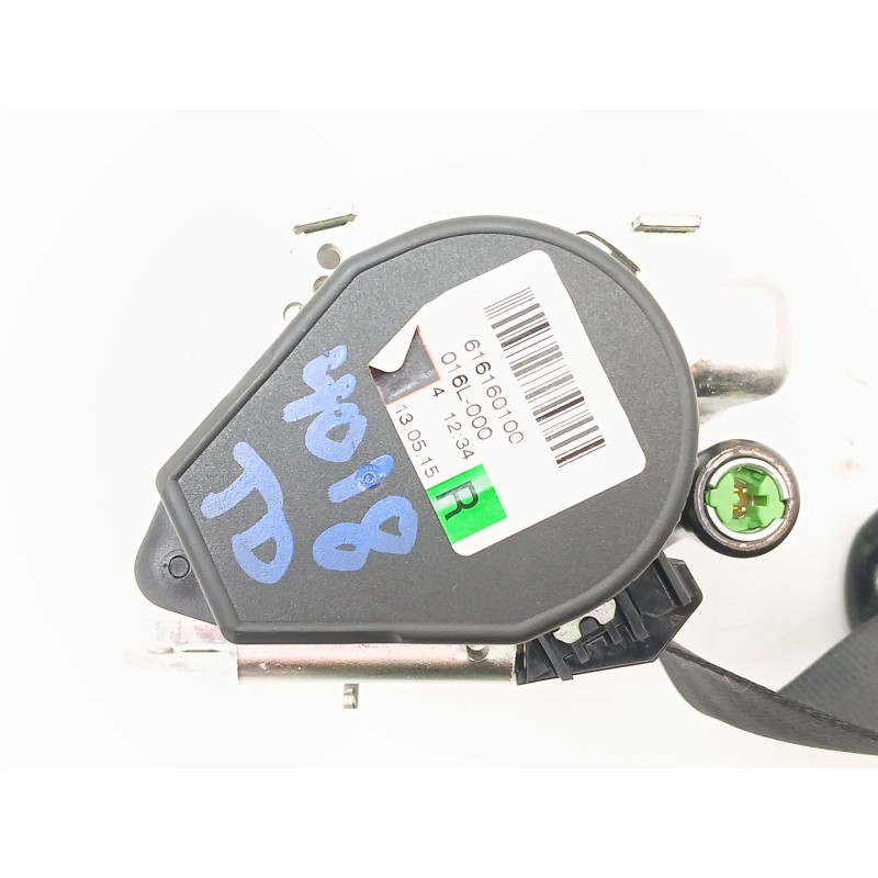 Recambio de cinturon seguridad trasero derecho para volvo v60 i cross country (157) d4 polestar awd referencia OEM IAM 39823325 