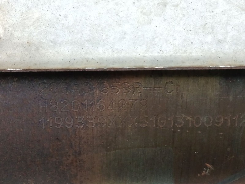 Recambio de catalizador para renault captur i (j5_, h5_) 0.9 tce 90 referencia OEM IAM 208A01858R  H8201164279