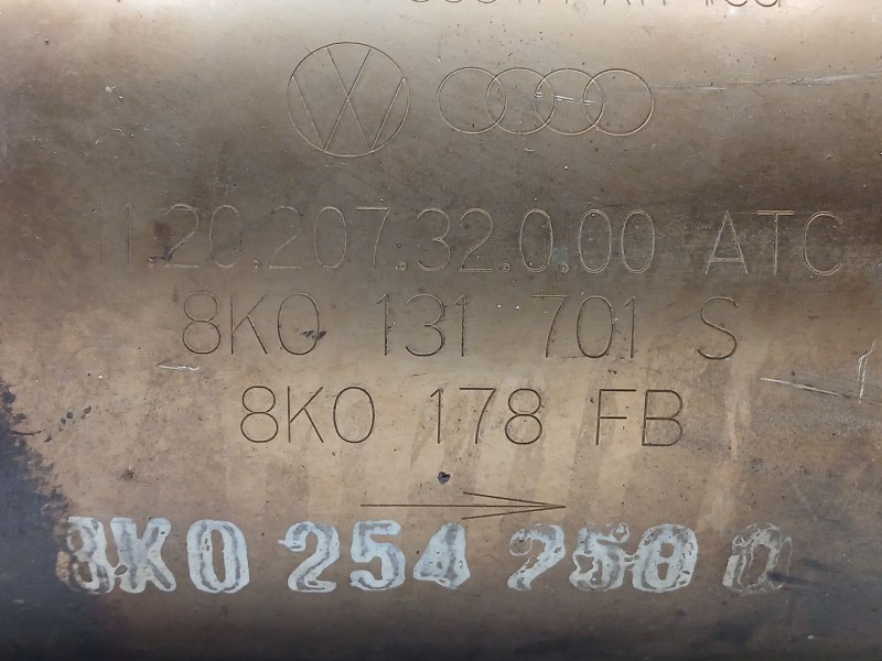 Recambio de catalizador para audi a4 b8 avant (8k5) 1.8 tfsi quattro referencia OEM IAM 8K0131701S  