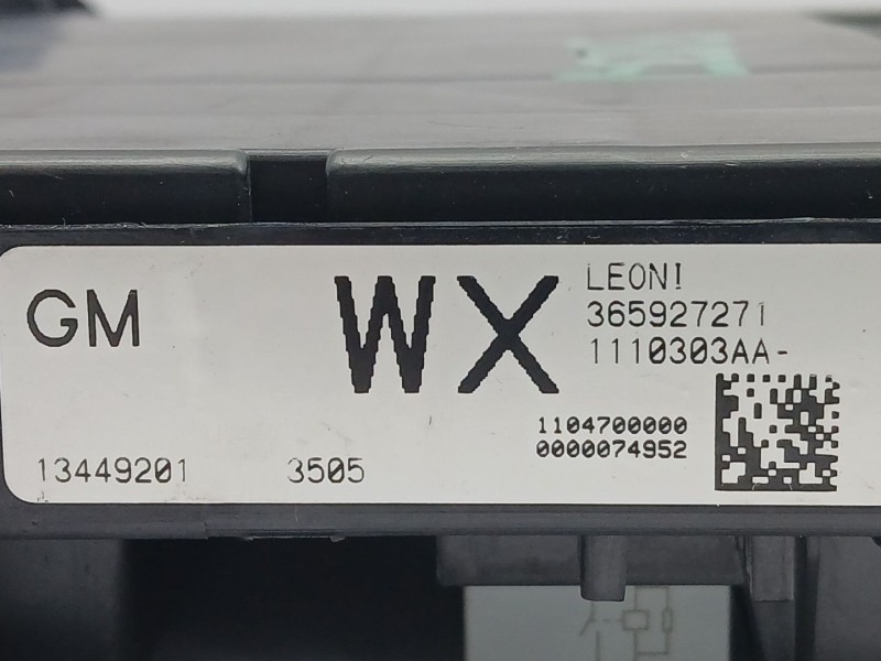 Recambio de caja reles / fusibles para opel astra k (b16) 1.6 turbo (68) referencia OEM IAM 13449201 1110303AA 365927271