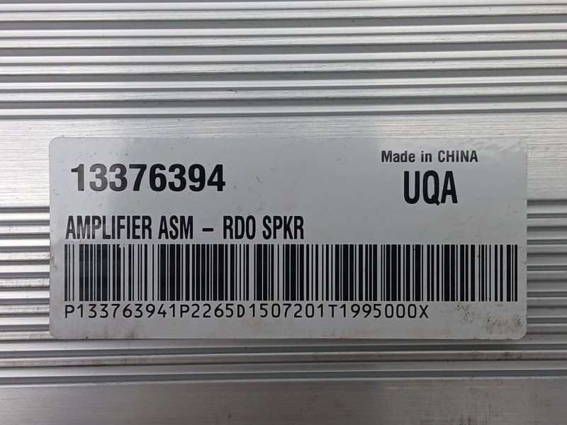 Recambio de modulo electronico para opel astra k (b16) 1.6 turbo (68) referencia OEM IAM 13376394  