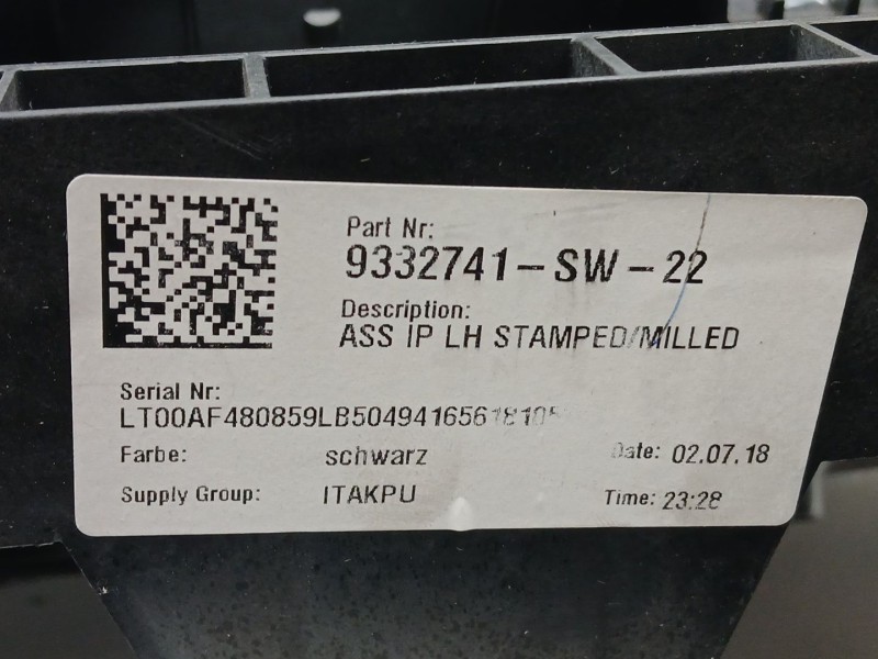 Recambio de kit airbag para bmw x1 (f48) sdrive 18 d referencia OEM IAM 9332741 33687754101 684147901