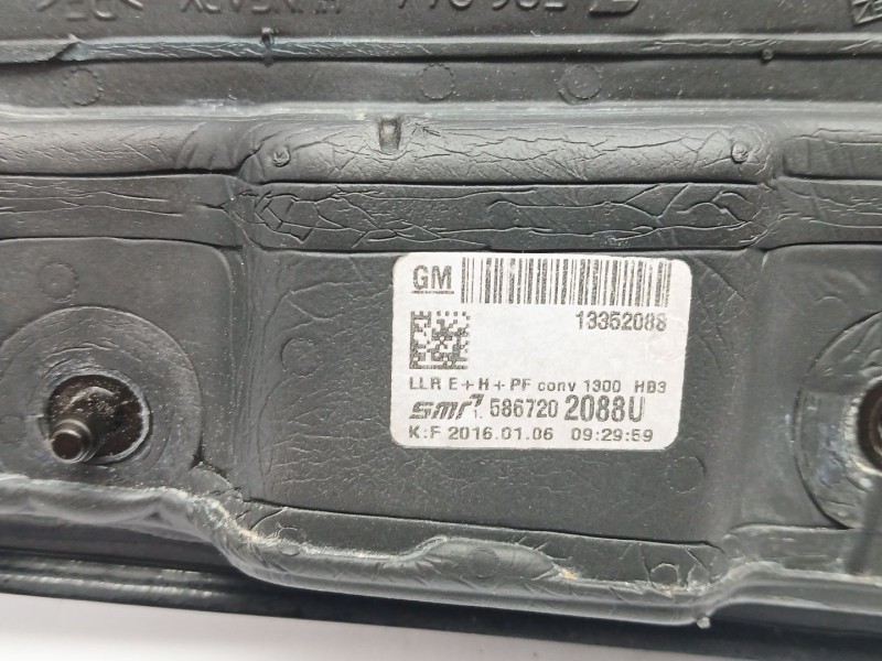 Recambio de retrovisor derecho para opel astra k (b16) 1.6 turbo (68) referencia OEM IAM 13352088  1428452