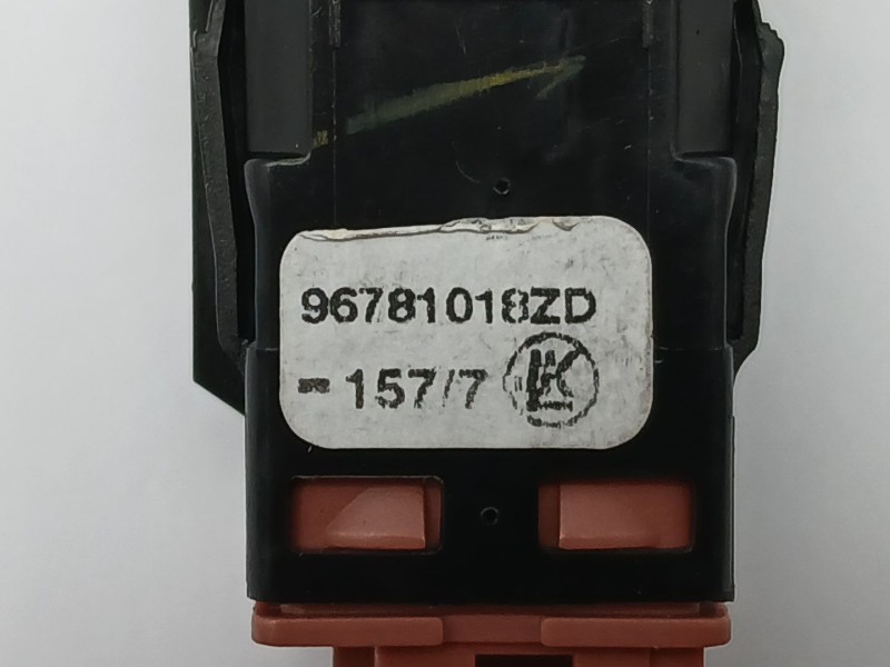 Recambio de warning para citroën c4 picasso ii 1.6 bluehdi 120 referencia OEM IAM 9681018ZD  