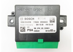Recambio de modulo electronico para citroën c4 picasso ii 1.6 bluehdi 120 referencia OEM IAM 9819360080  0263014016