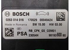 Recambio de modulo electronico para citroën c4 picasso ii 1.6 bluehdi 120 referencia OEM IAM 9819360080  0263014016 2