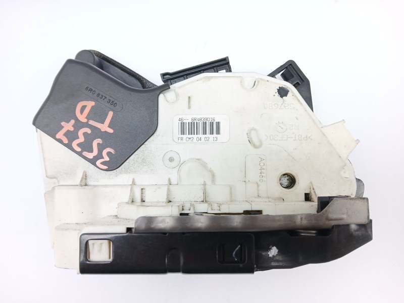 Recambio de cerradura puerta trasera derecha para volkswagen polo (6r1) advance referencia OEM IAM 6R4839016  