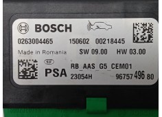 Recambio de modulo electronico para peugeot 2008 i (cu_) 1.6 bluehdi 100 referencia OEM IAM 9675749680  0263004465 2