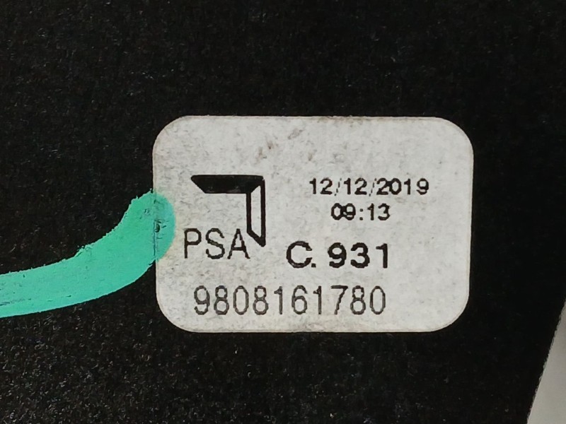 Recambio de palanca cambio para peugeot 2008 i (cu_) 1.6 bluehdi 100 referencia OEM IAM 9808161780  