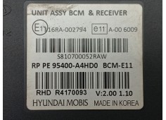 Recambio de modulo electronico para kia carens iv 1.7 crdi referencia OEM IAM 95400A4HD0   2
