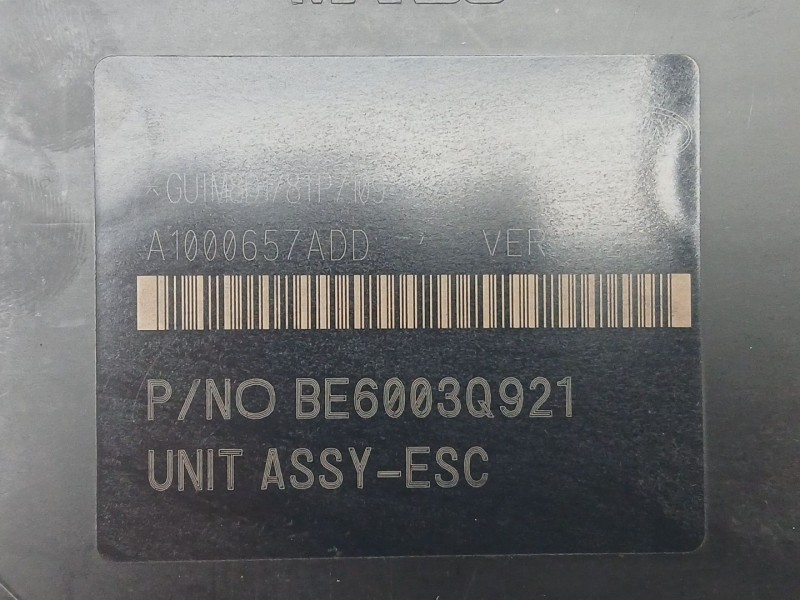 Recambio de abs para kia carens iv 1.7 crdi referencia OEM IAM 58910A4410 BE6003Q921 A1000657ADD