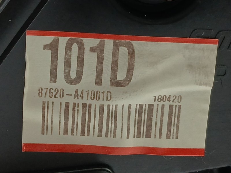 Recambio de retrovisor derecho para kia carens iv 1.7 crdi referencia OEM IAM 87620A41001D  