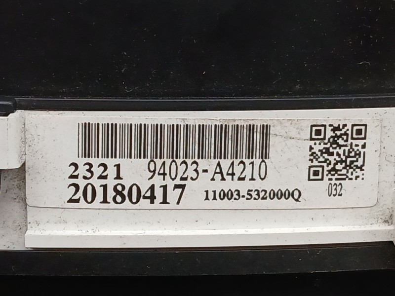 Recambio de cuadro instrumentos para kia carens iv 1.7 crdi referencia OEM IAM 94023A210  