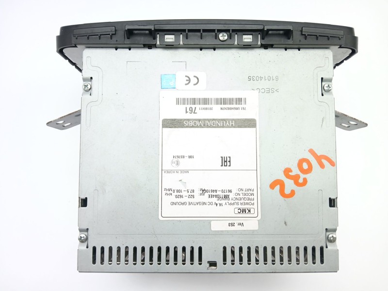 Recambio de sistema audio / cd para kia carens iv 1.7 crdi referencia OEM IAM 96170A4610CA  