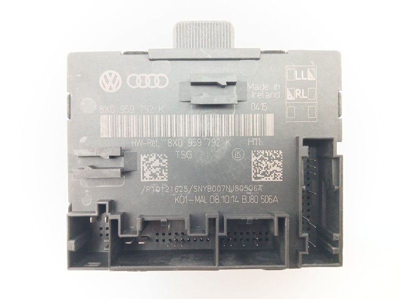 Recambio de modulo electronico para audi a1 (8x1, 8xk) 1.6 tdi referencia OEM IAM 8X0959792K  