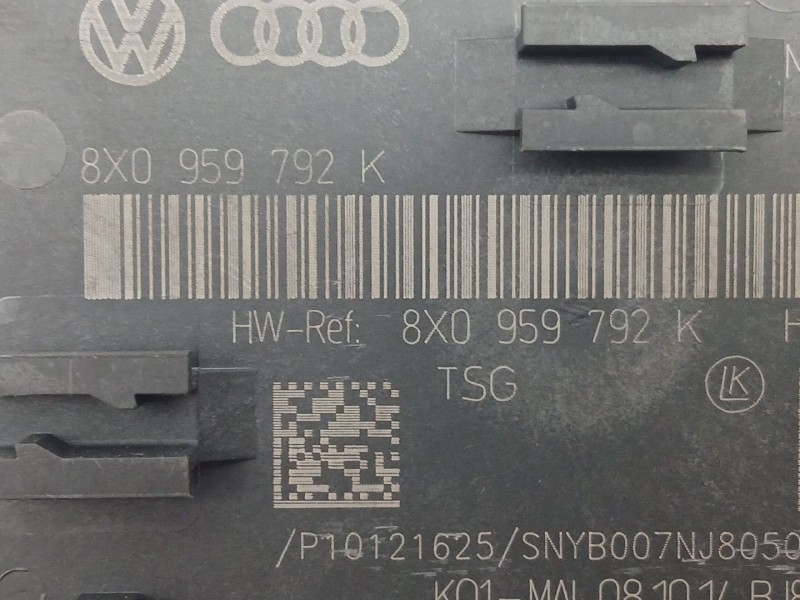 Recambio de modulo electronico para audi a1 (8x1, 8xk) 1.6 tdi referencia OEM IAM 8X0959792K  