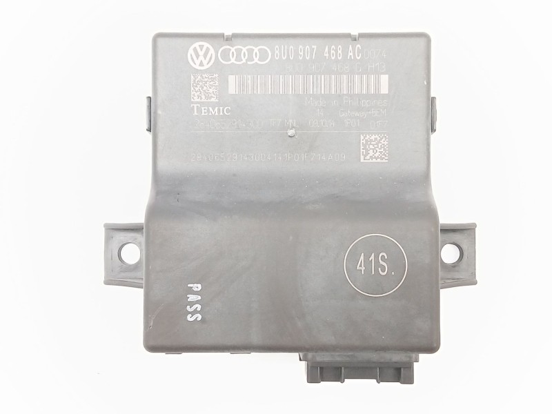 Recambio de modulo electronico para audi a1 (8x1, 8xk) 1.6 tdi referencia OEM IAM 8U0907468AC  8U0907468G